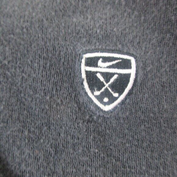 Nike Golf Sweater Mens Red Gray Fleece Dri-Fit Convertible Performance Pullover - Picture 5 of 9